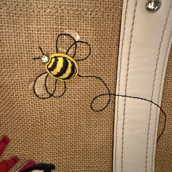 Coach Limited Edition “Bee & Flowers” Summer Bag - Picture 10 of 12